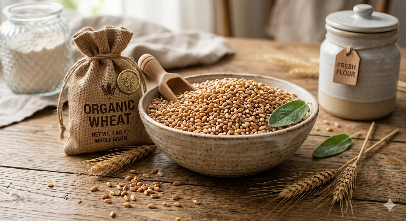 Organic Wheat (Gehun)